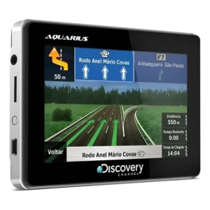 Gps Discovery Channel 4.3'' Tv Sd Mp3 Mp4 Usb Sd Fm Aquarius Preto Brasil