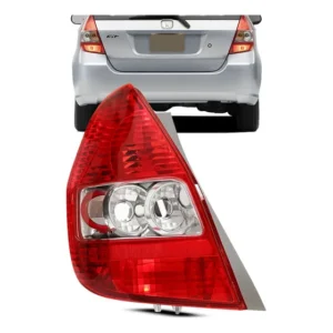 Lanterna Traseira Fit 2003 2004 A 2008 Bicolor Ré Cristal