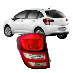 Lanterna Traseira Bicolor Do Canto C3 2013 A 2020 Esquerdo