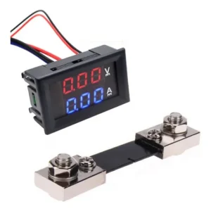Voltímetro Amperímetro + Shunt Dc 0-100v 0-100a MFL