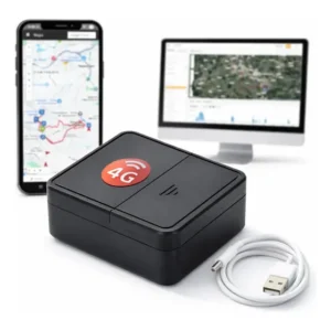 Rastreador Portátil 4g Gps Veicular Sem Fio Super Imã
