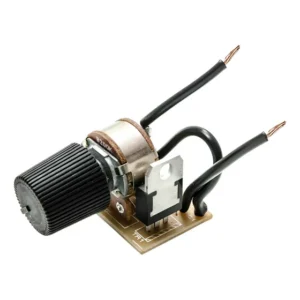 Dimmer Rotativo 400w Universal Liga/desl Cor Preto