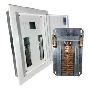 Quadro Distribuição Embutir Kit Trifásico 24c Din 100a Mega