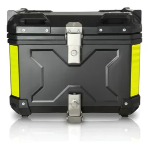 Top Case Baú Bauleto 45l Abs Motos Universal 45 Litros Preto Preto