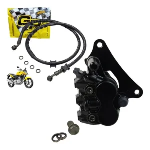 Pinça Freio Dianteiro Cb 300r 2009 A 2015 S/ Abs + Flexível
