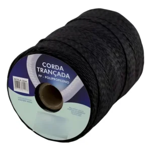Corda 3mm Pp Seda Trançada 277m Amarração Multiuso Forte Nf