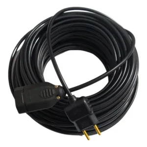 Extensão Eletrica 15 Metros Reforçada Profissional 10/20a Cor Preto Ms Eletro Eletrônica