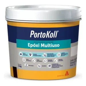 Argamassa Colante Portokoll Rejunte Epóxi Multiuso De 1.498kg - Azul-celeste