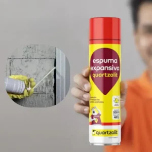 Espuma Expansiva Profissional Quartzolite 500ml Poliuretano
