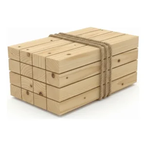Fardo De 16 Caibros De 4x4x50 Cm Em Pinus, Aparelhado E Liso