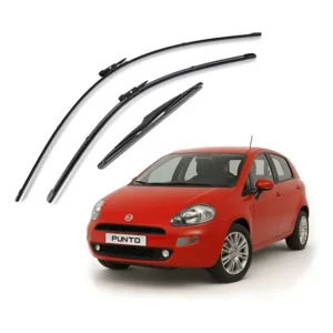 Kit Palhetas Limpador Parabrisa Silicone Punto 2008 À 2017