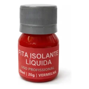 Fita Isolante Líquida Vermelha Frasco 30ml (20g) Sulink