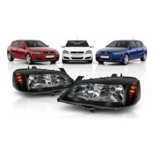 Farol Dianteiro Gm Astra 1998-2002 Par Fumê Iluminação