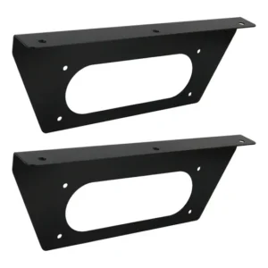 2 Suportes Lanterna Led Guerra Para Carreta Metal