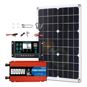 Kit Painel Solar 6000w 110v 60a Sistema Residencial