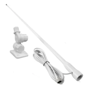 Antena Vhf Para Rádio Marítimo 3db 156-163mhz 1,2m