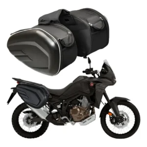 Alforge Bolsa 58l Mala Lateral Honda Crf 1000l África Twin Preto