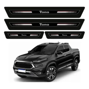 Kit 8 Pçs Soleira Compatível Speed Fiat Toro 2020 Até 2024