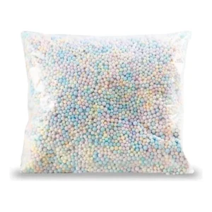 1 Litro Isopor (pérola) Bolinha Puff Artesanato Colorido