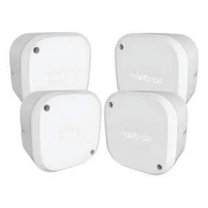 Kit 4 Caixas De Passagem P/ Cftv Câmera Vbox 1100 Intelbras