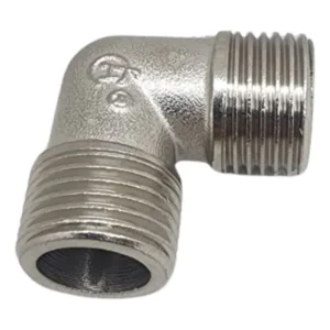 União Cotovelo Joelho 90° Latão Rosca Macho 1/2x1/2 Bsp