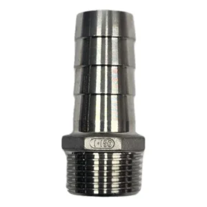 Espigão Macho Inox 316 Rosca De 1 Polegada Bsp
