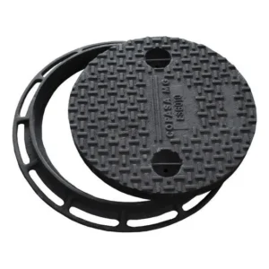 Tampa Tampão Chão Copasa Com Corrente Simples De Ferro 73cm