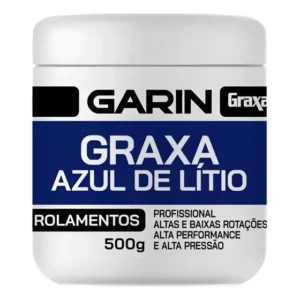 Graxa Azul de Lítio Garin para Rolamento Profissional 500g