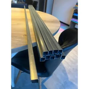 Metalon Galvanizado 13x13 Com 1 Metro - 15 Unidades
