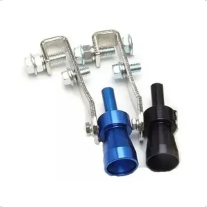 2 Pc De Alto-falante Turbo Falso Para Escapamento De Carr