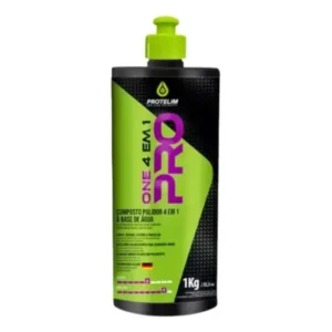 Composto Polidor Base De Água One Pro 4 Em 1 Protelim 1kg Cor Cinza