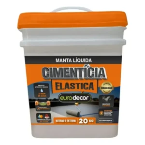 Cimento Elástico 20kg Manta Líquida Piscina Eurodecor 20kg