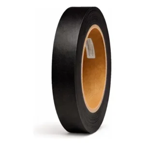 Fita Borda Preto Texturizada 22mm C/ 300mts - Casa Das Fitas