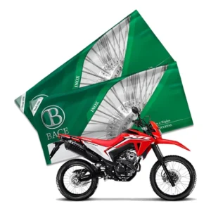 Jogo Raios Inox 3,5mm Bace Dianteiro Traseiro Tornado 300 L