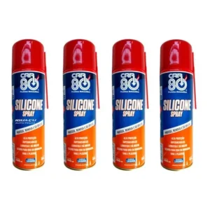 4- Silicone Spray Automotivo Lubrificante Proteção Car80