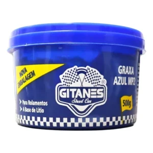 Graxa Azul 500g Para Rolamento Lubrificante Alta Temperatura