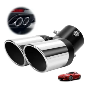 Ponteira Dupla Escapamento Duas Saídas Esportivo Aço Inox