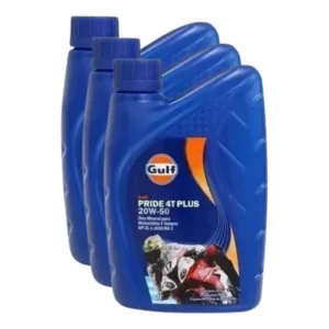Oleo Motor 20w50 Moto 4t Mineral 3 Litros Gulf