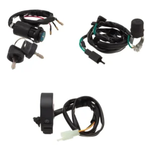 Chave Ignição + Interruptor Partida + Corta Corrente Crf 230