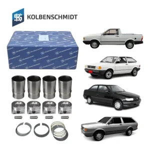 Kit Motor Pistao Aneis E Camisas Cht Gasolina 1.6 8v Gol Ks