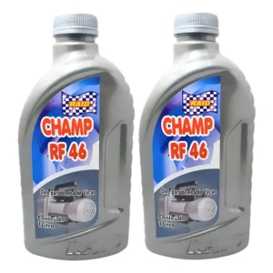 2x Óleo Lubrificante Mineral Bomba Vácuo Iso Vg46 Champ