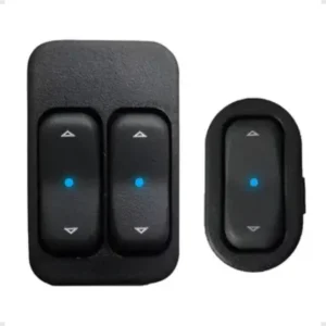 Kit Interruptor Vidro Elétrico Agile Celta Montana Led Azul