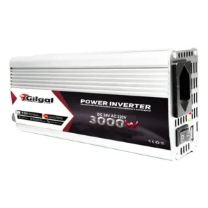 Inversor de Voltagem 3000w 24v para 110v Onda Senoidal Modificada Conversor Off Grid Ideal para Agro Energia Solar Motorhome Vans Peruas Camping Chácaras Ônibus Locais sem Rede Elétrica