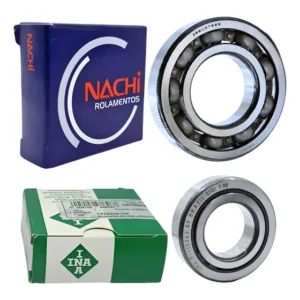 Par Rolamento Virabrequim Nachi E Ina Cg150 Titan Fan Bros