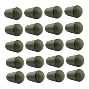 20x Cabo Termina Rolhas De Sino Com Trava De Tampa, Verde