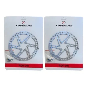 Disco Freio Rotor Bike Absolute 160mm Inox 6 Paraf Par 2un