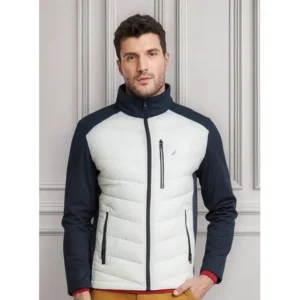 Jaqueta Nautica Active Stretch Pocket Sash Marinho/off-white