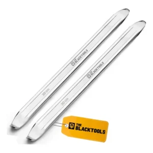 Kit Par De Espátulas Chata Desmontar Pneus Carro Moto 30 Cm