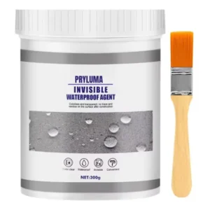 Impermeabilizante Para Infiltrações Invisível Transparente Impermeável Super Selante De 300g + Pincel