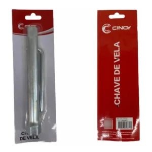 Chave Vela Automotiva Curta 16/21mm Vw Fiat Gm Cinoy